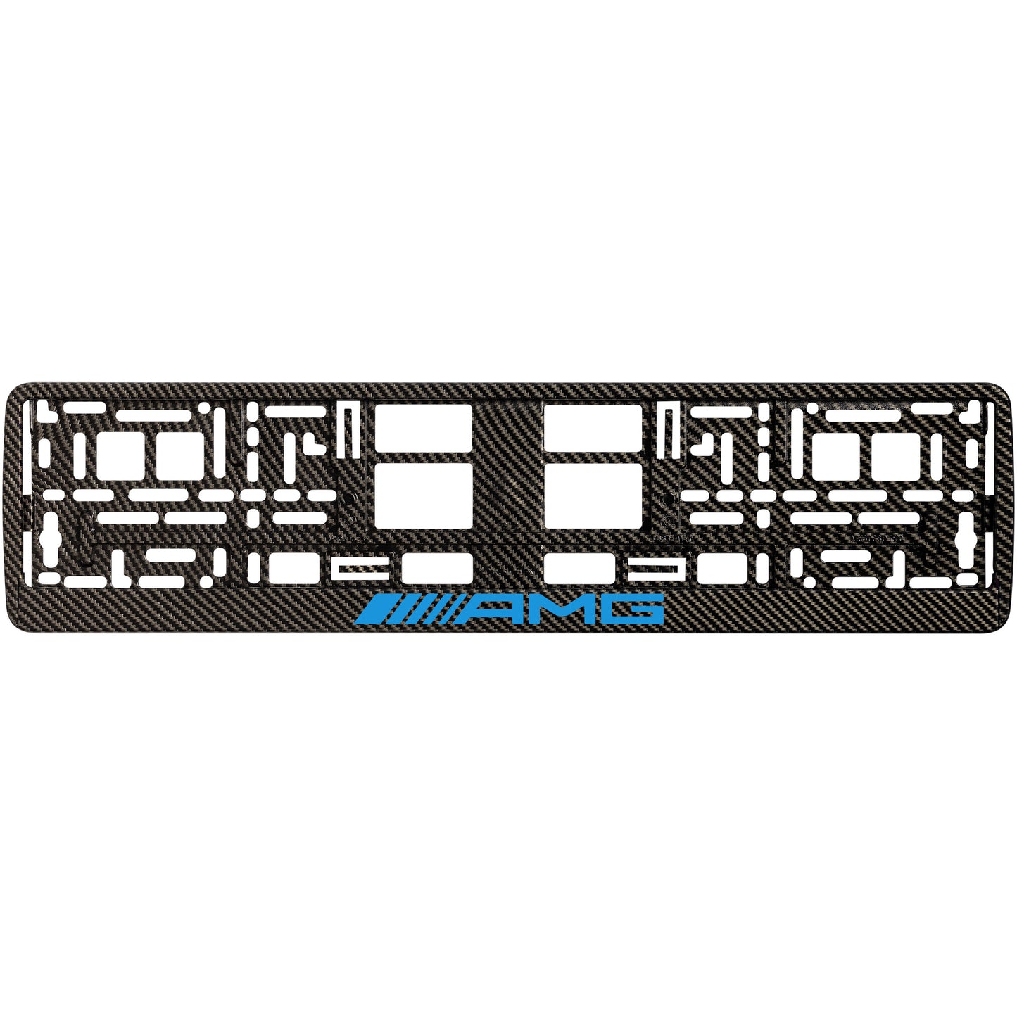 
        AMG Kennzeichenhalter im Carbon-Stil
     