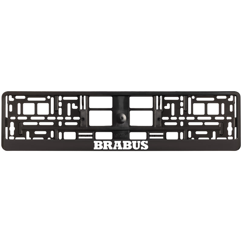 Schwarzer BRABUS Kennzeichenhalter 