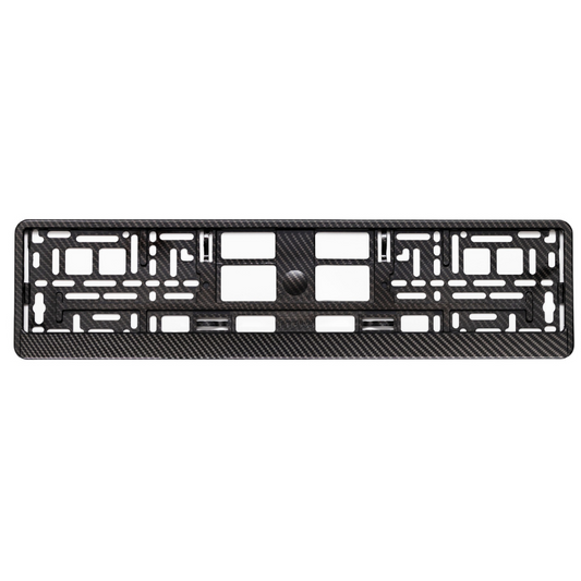 Carbon Style License Plate Frame