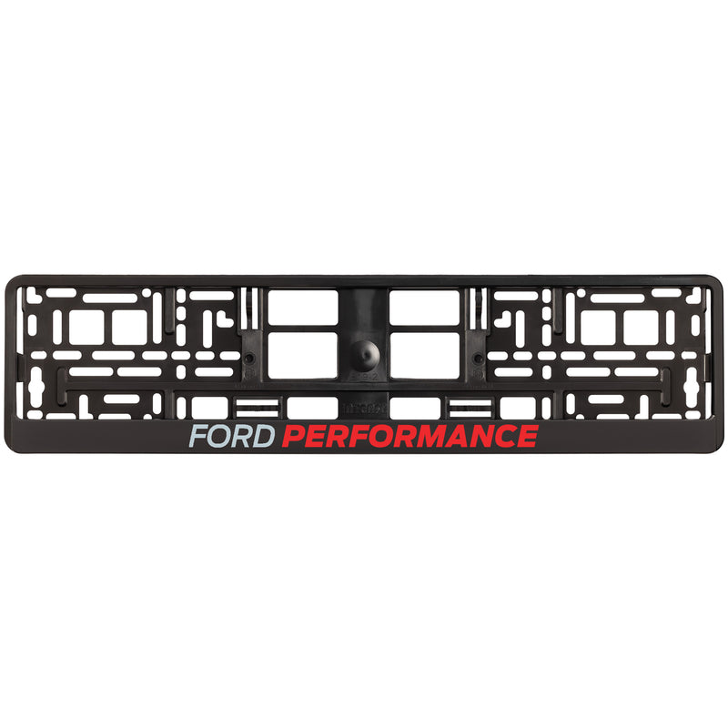 FORD PERFORMANCE Schwarzer Kennzeichenhalter 