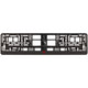 T Black License Plate Frame