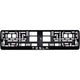Tesla Gloss Black License Plate Frame